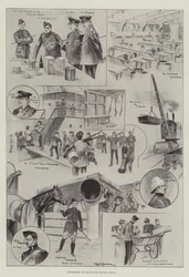 Departure of Troops for South Africa